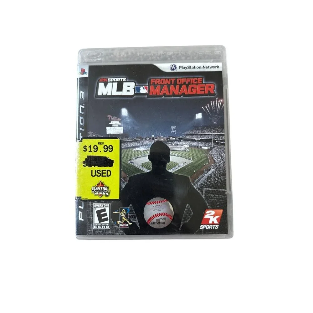 MLB Front Office Manager Sony PlayStation 3‎ 2009 Baseball *Tested*